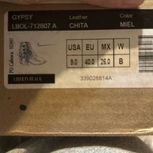 Liberty black Chita boots new with tags